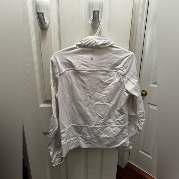 Lululemon Full Zip White Sweater - Picture 3 of 4